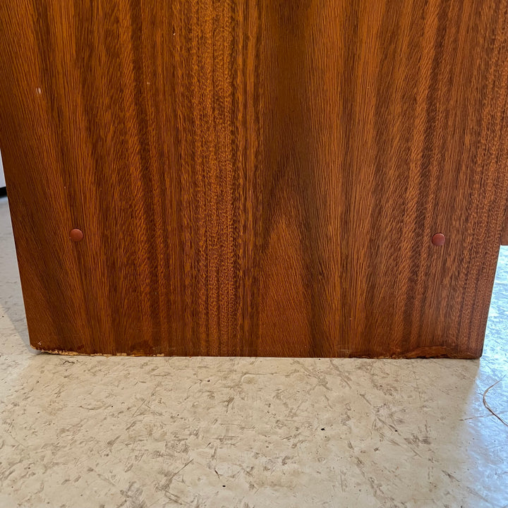 Teak Storage Unit w/Shelves & Lower Cabinet