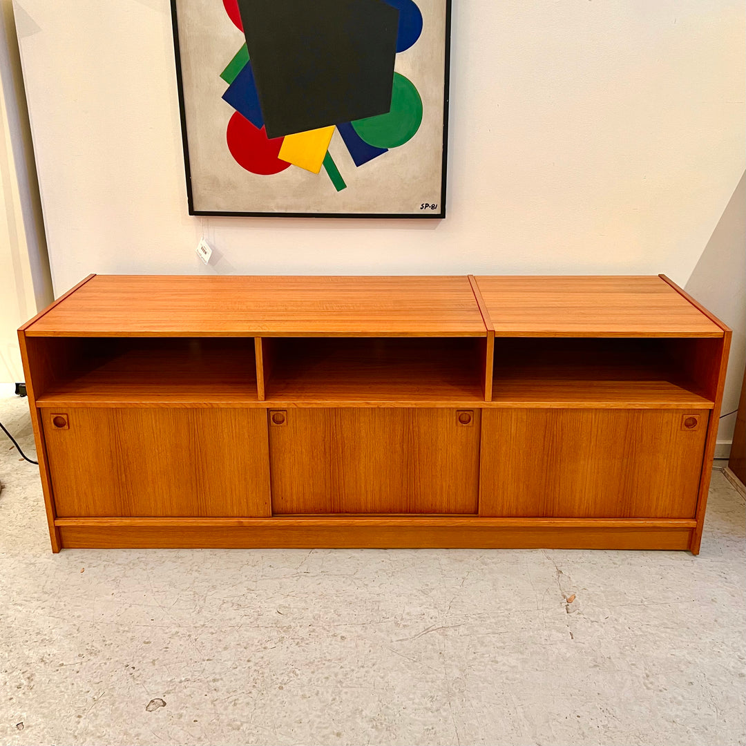 Deluxe Teak Entertainment Cabinet