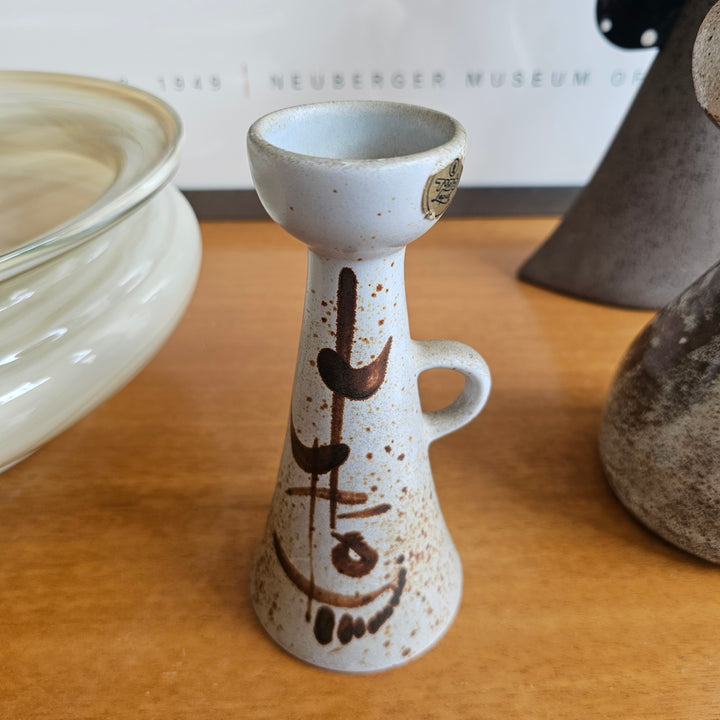 Vtg Lapid Israel Pottery Ewer