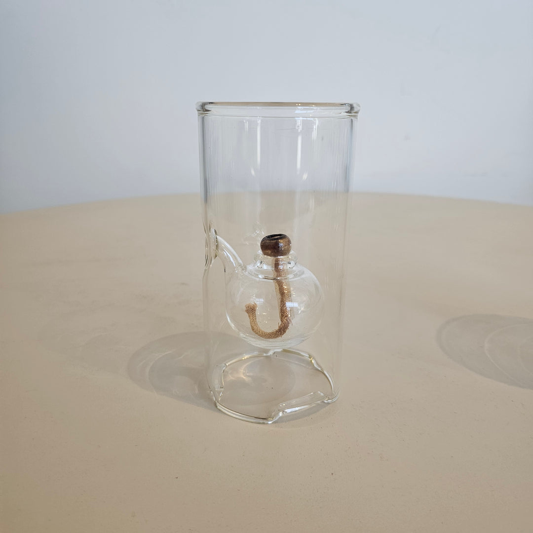 Wolfard Glass Oil Lamp