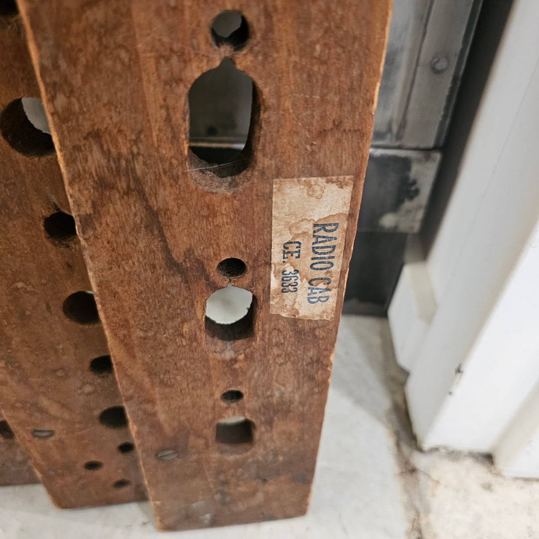 Large Antique Wood Object