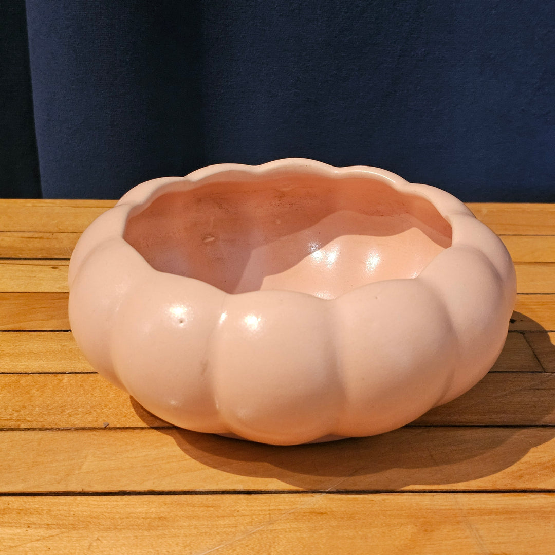 Rumrill Pumpkin Scalloped Bowl
