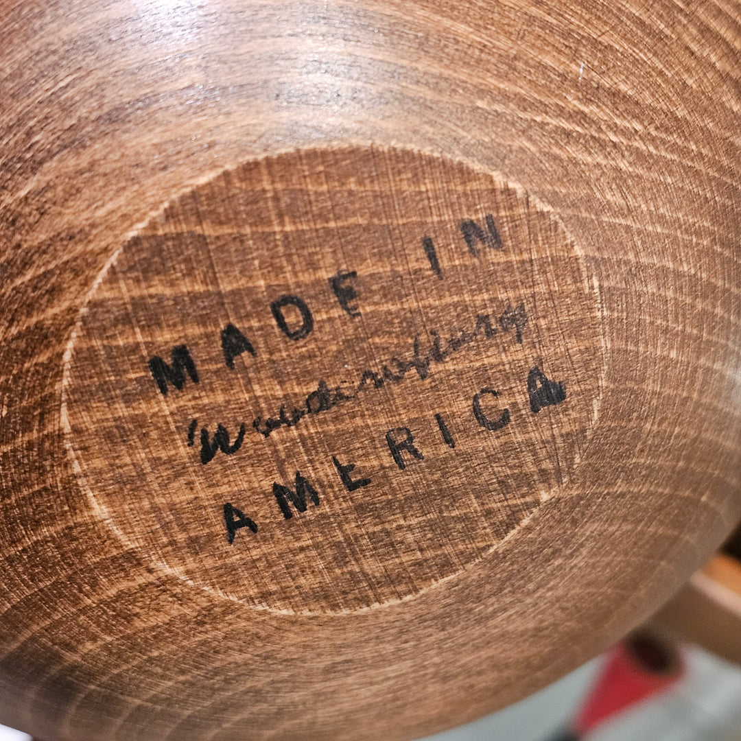 11pc Woodcroftery Walnut Salad Set