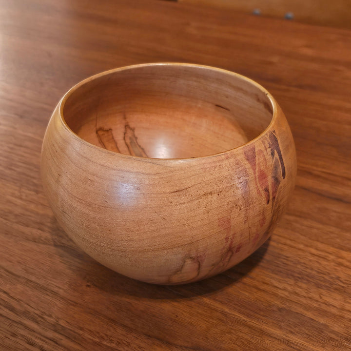 Maple Wood Bowl, Artisan Signed