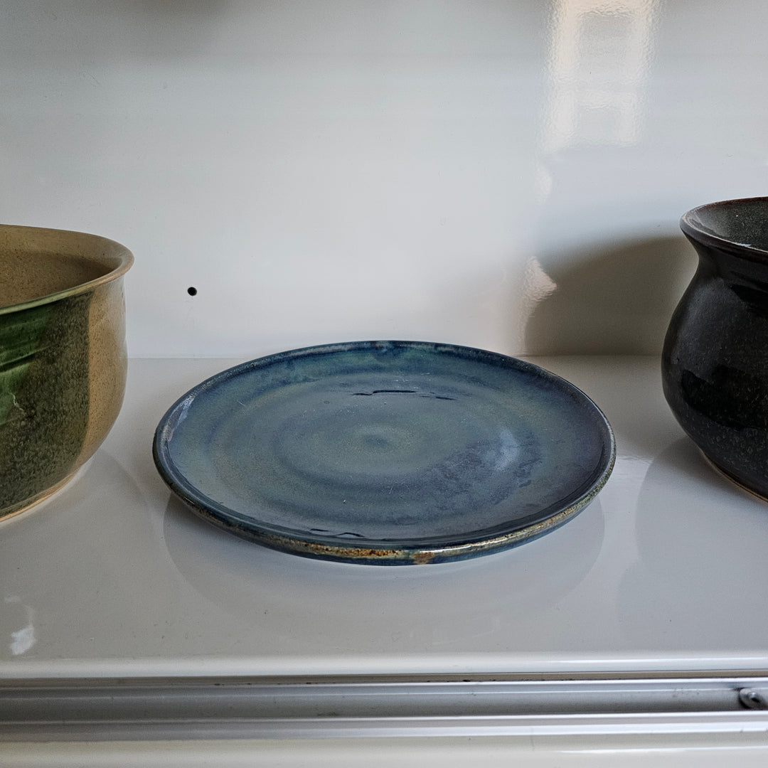 Blue Studio Pottery Plate