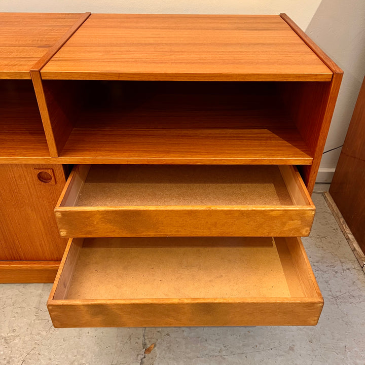 Deluxe Teak Entertainment Cabinet