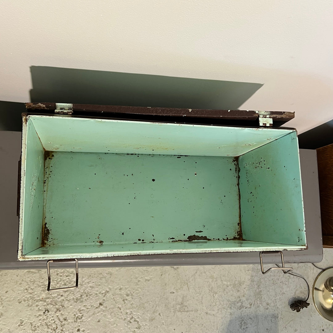 Small 1930s-era Poloron Cooler Chest