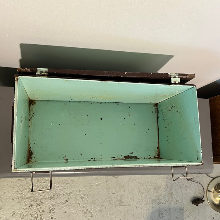 Small 1930s-era Poloron Cooler Chest