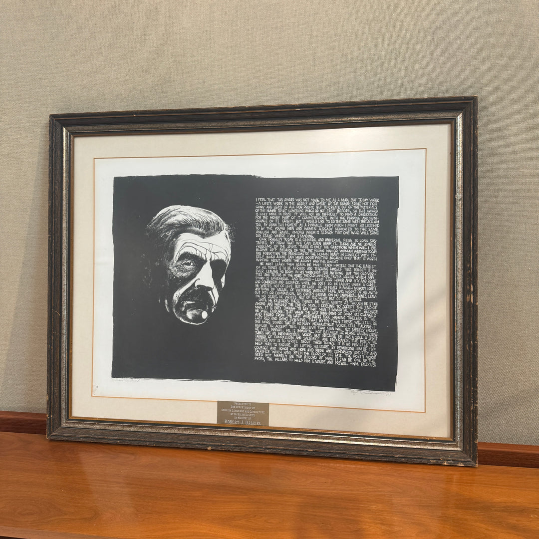 “William Faulkner” by Boyd Saunders