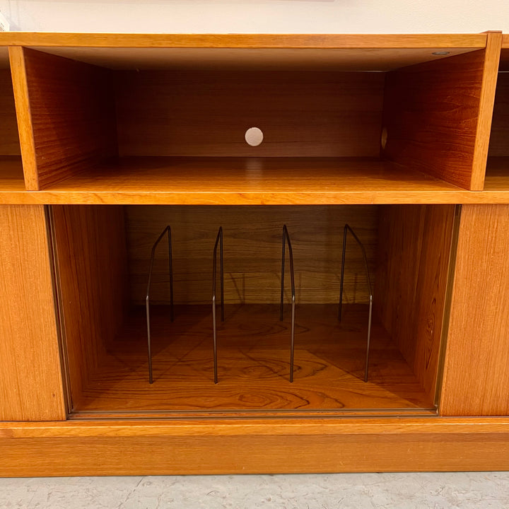 Deluxe Teak Entertainment Cabinet