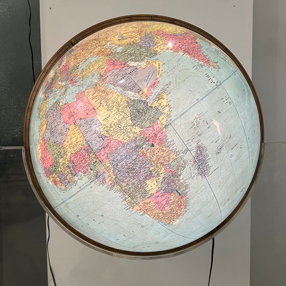 Replogle 24” Illuminated Globe w/Custom Acrylic Base