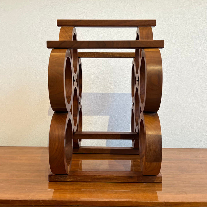 Kustom Kraft Walnut Wine Rack