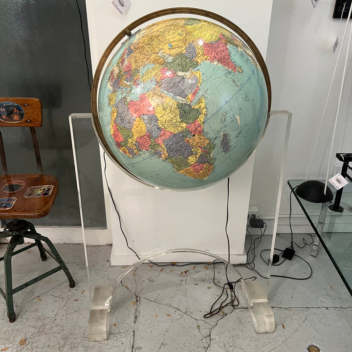 Replogle 24” Illuminated Globe w/Custom Acrylic Base