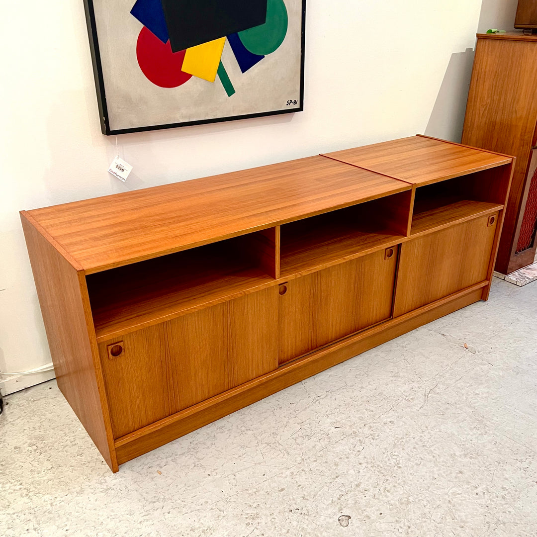 Deluxe Teak Entertainment Cabinet