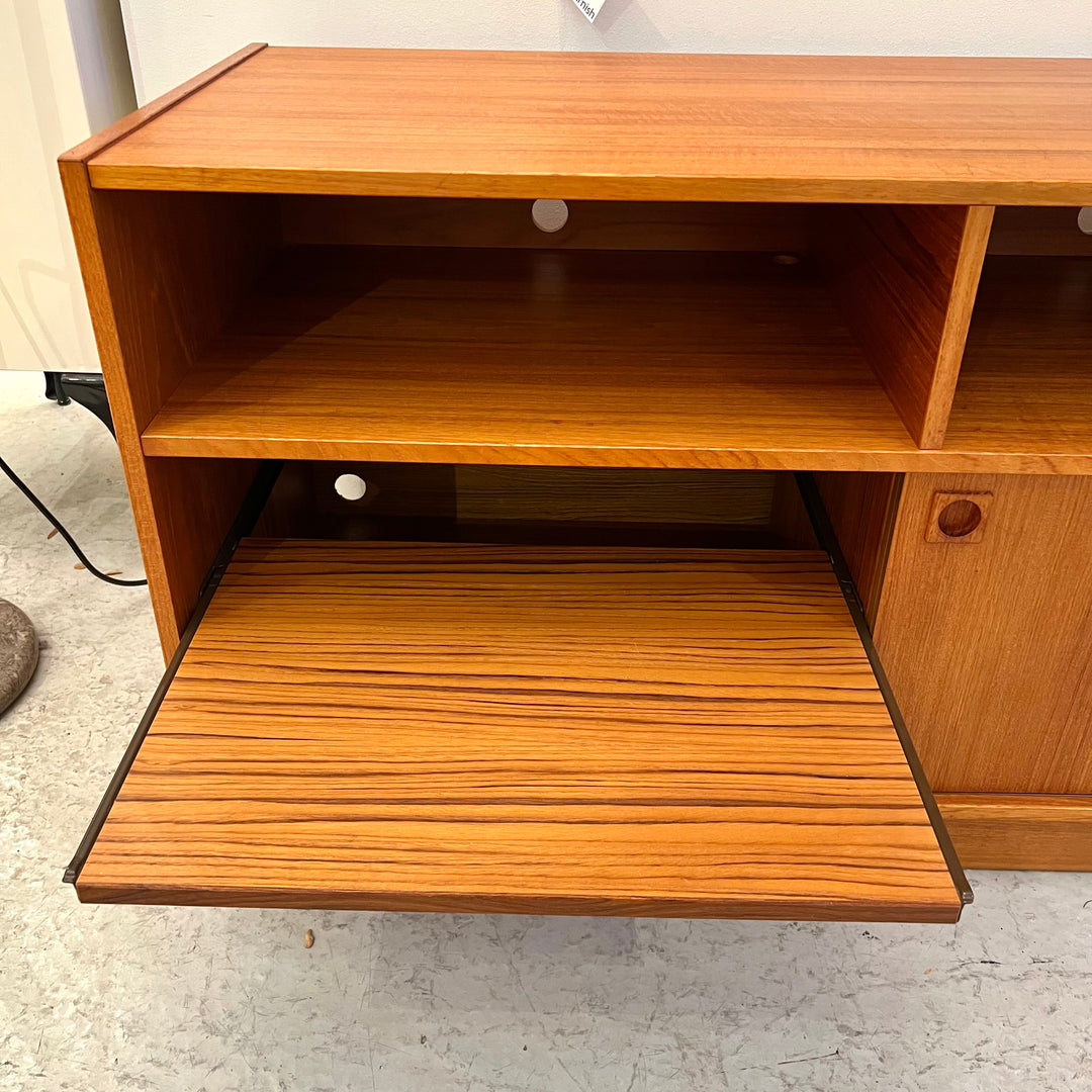 Deluxe Teak Entertainment Cabinet