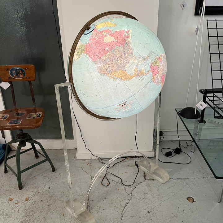 Replogle 24” Illuminated Globe w/Custom Acrylic Base