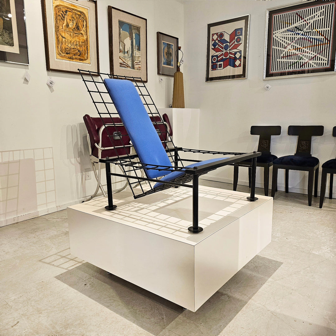 Quebec 69 Les Amisca Grid Lounge Chair