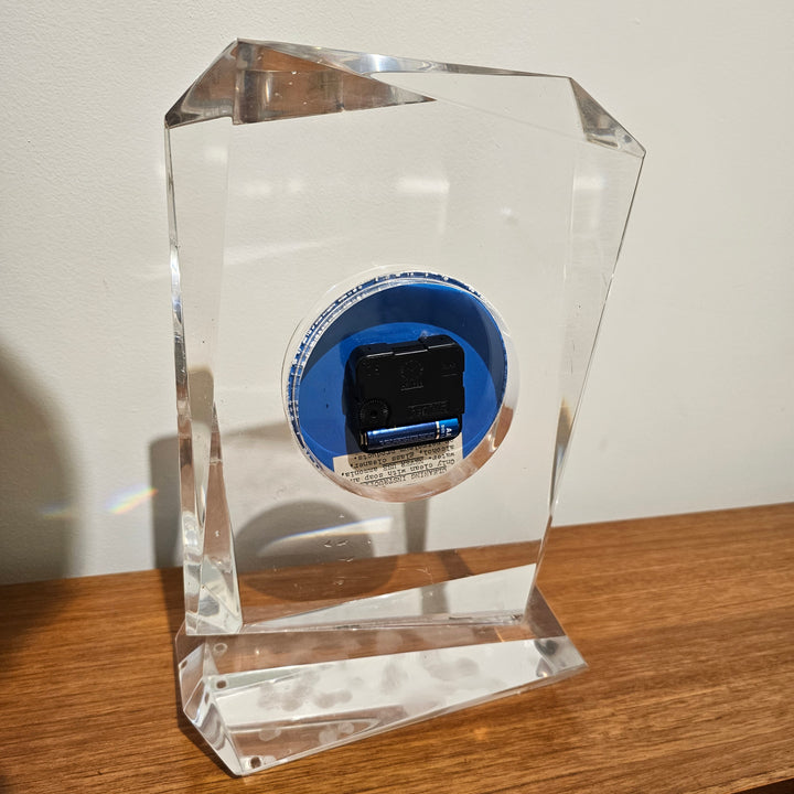 Vintage Lucite Table Top Clock