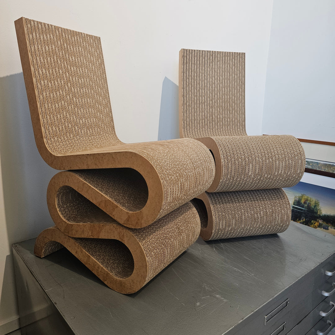 Frank Gehry 'Wiggle Chair' by Vitra